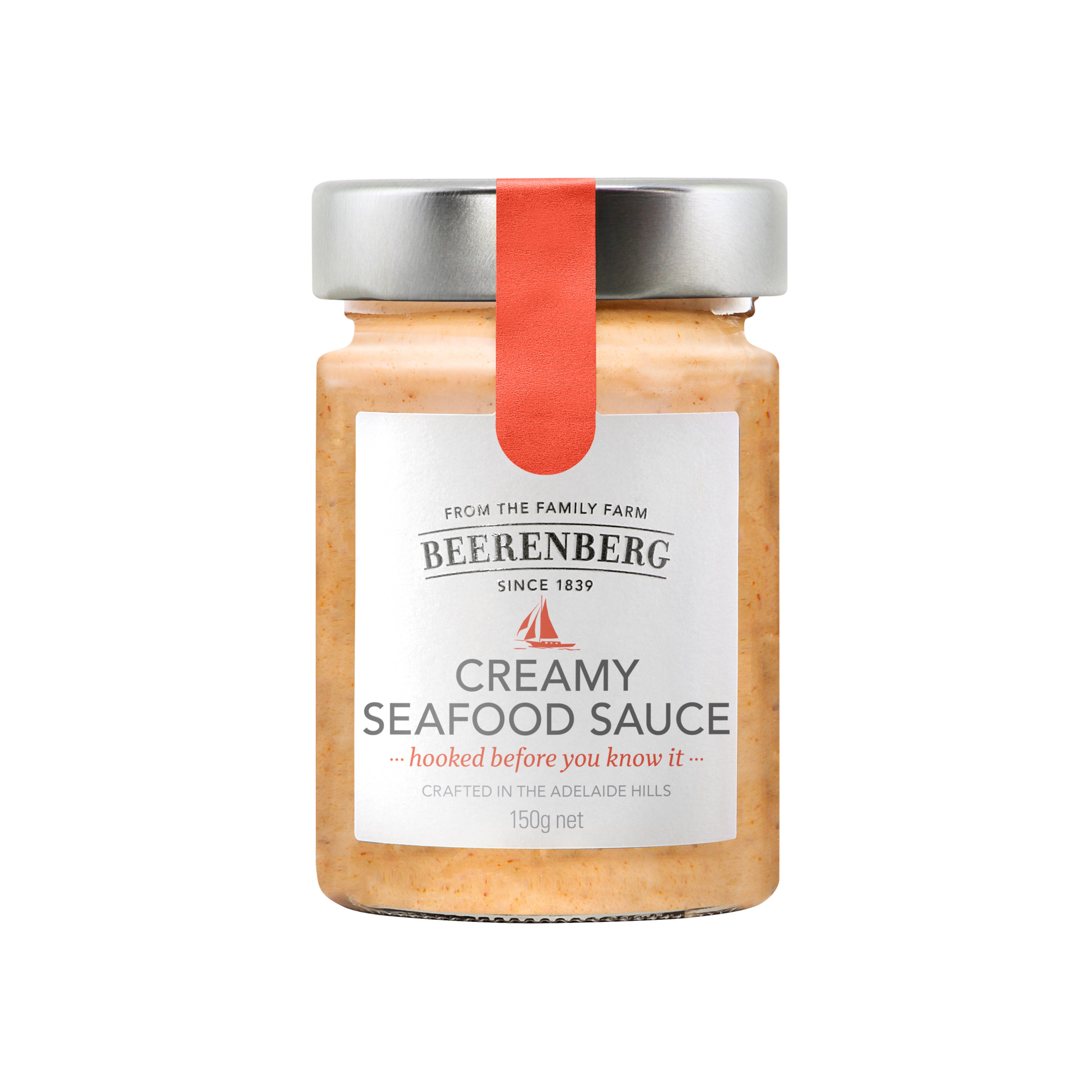 BEERENBERG CREAMY SEAFOOD SAUCE 150G - Claudio's Seafoods, Sydney Fish Markets