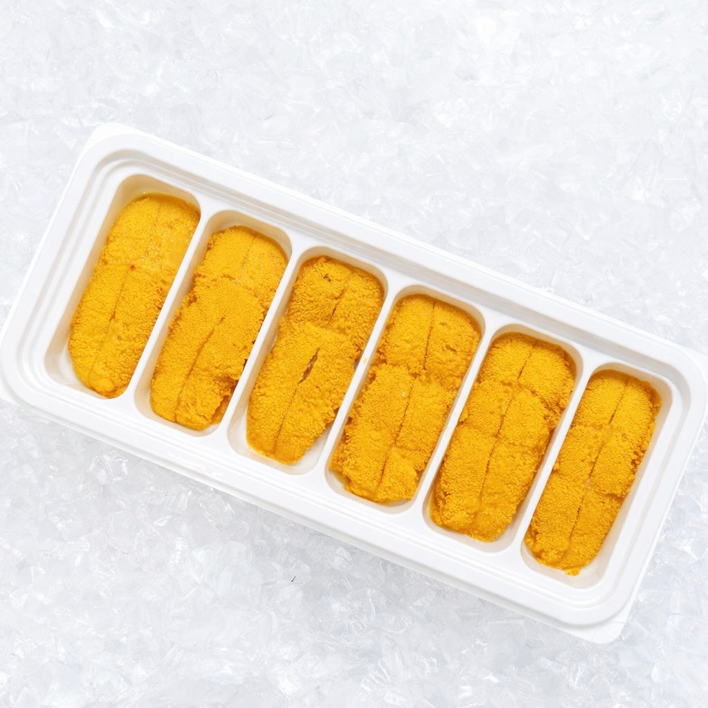 PREMIUM TASMANIAN SEA URCHIN ROE (100G TRAY) - Claudio's Seafoods, Sydney Fish Markets