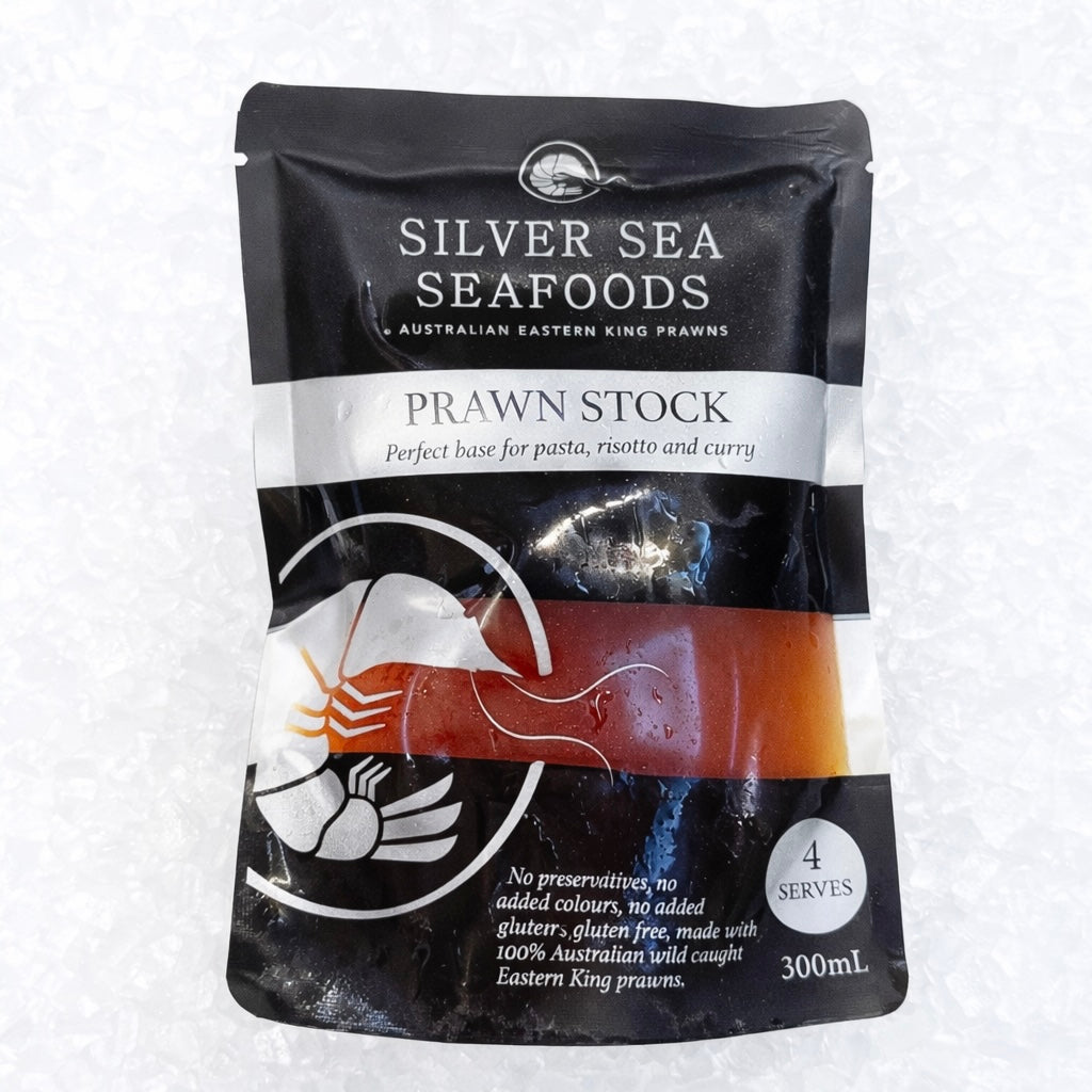 AUSTRALIAN PRAWN STOCK 300ML - Claudio's Seafoods, Sydney Fish Markets