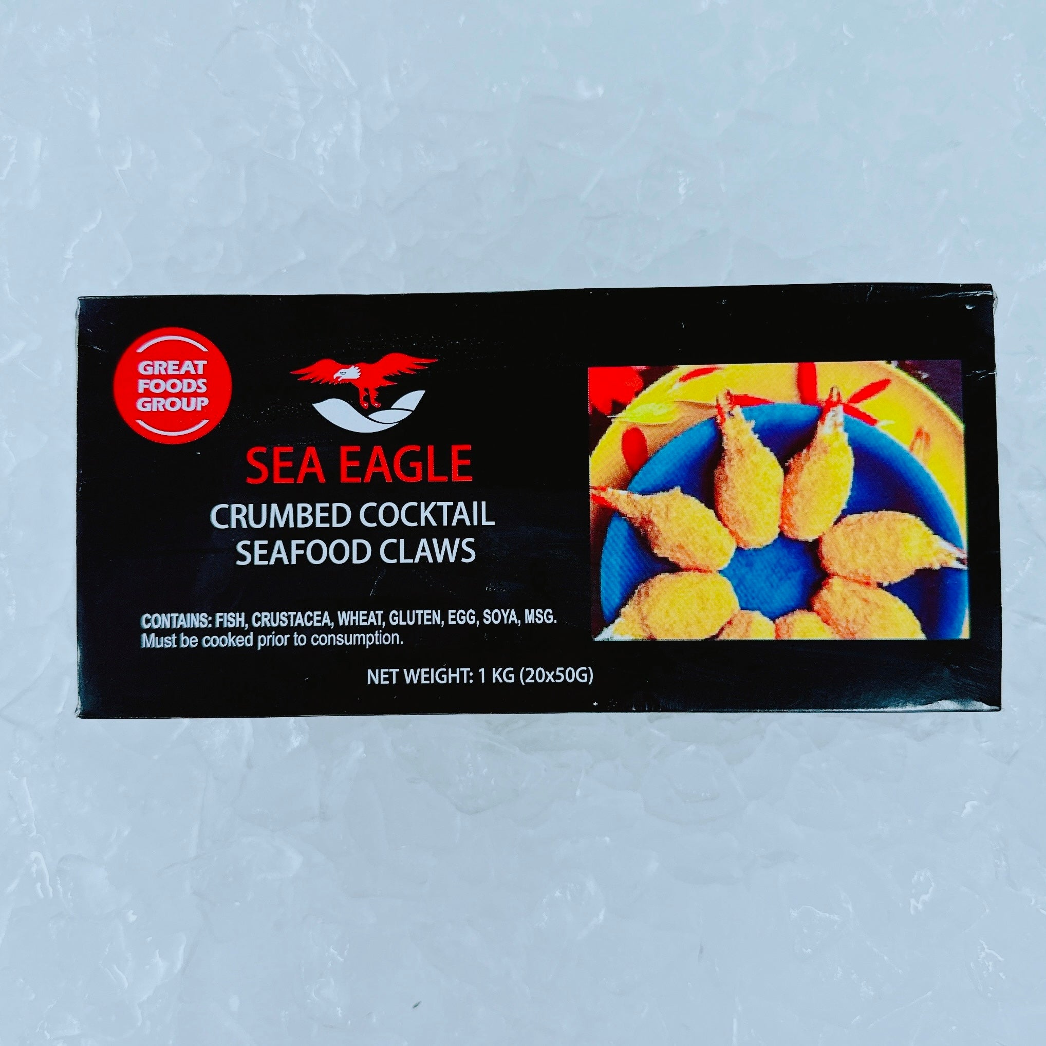 CRUMBED COCKTAIL SEAFOOD CLAWS 1KG - Claudio's Seafoods, Sydney Fish Markets