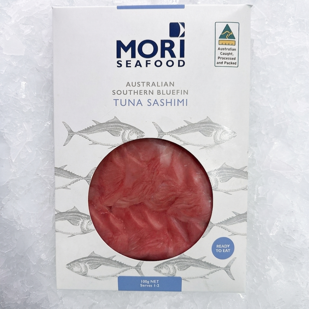 SOUTHERN BLUEFIN TUNA SASHIMI 100G - Claudios Seafoods, Sydney Fish Market