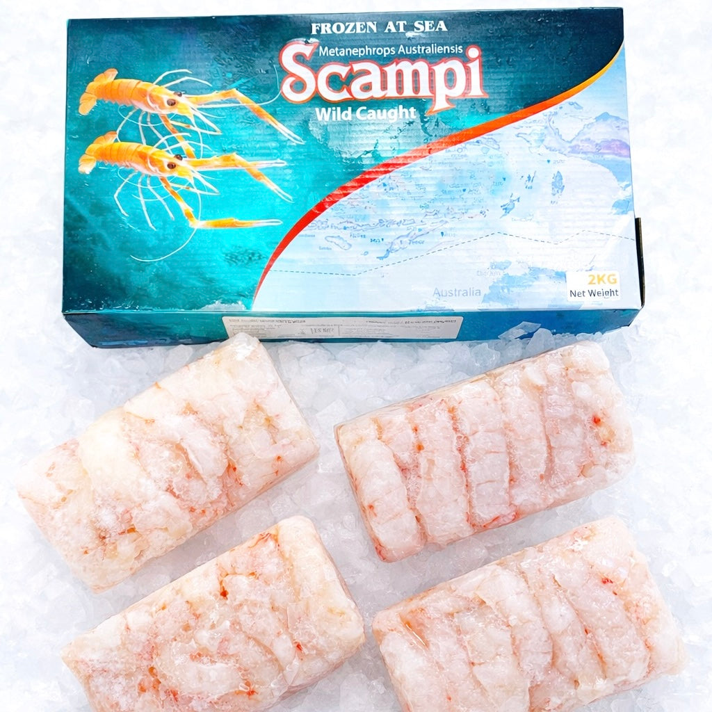 SCAMPI MEAT 2KG - Claudio's Seafoods, Sydney Fish Markets
